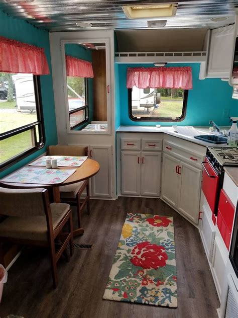 FREE Funky Camper Makeover - Re-Fabbed | Vintage camper interior ...