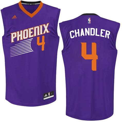 Men's Phoenix Suns Tyson Chandler adidas Purple Replica Road Jersey ...