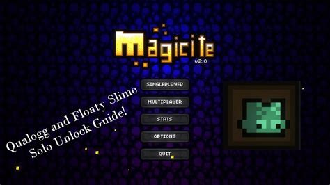 Qualogg and Floaty Slime Unlock Guide - Magicite - YouTube