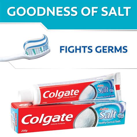 Steal Deal : Colgate Toothpaste Active Salt - 300 g (Natural - Saver Pack) At Rs.91/- Only. [MRP ...