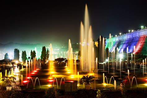 Brindavan Gardens Musical Fountain