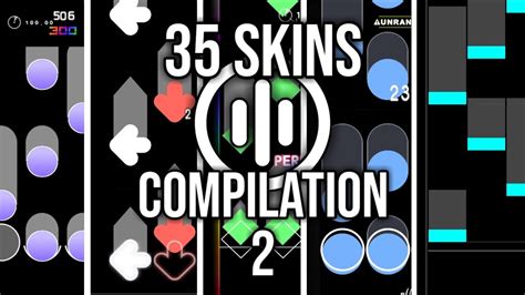 35 Osu!Mania 4k Skins Compilation in 4 minutes Pt.2 (Download in description) - YouTube