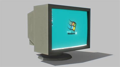 Old Monitor (Windows 95) - Download Free 3D model by McManus Media (@mcmanusmedia) [fd7765a ...