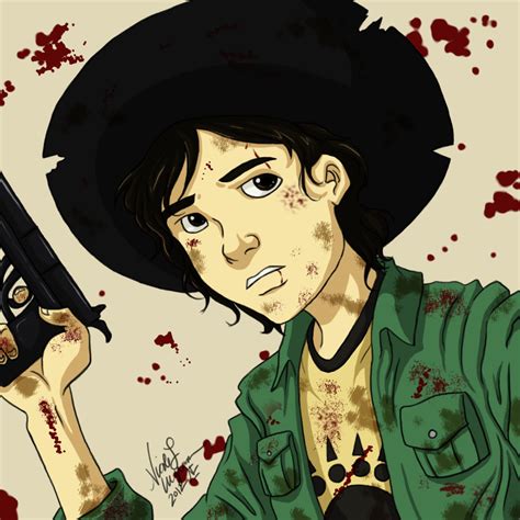 Carl TWD: Daily Sketch Challenge by CrystallineColey on DeviantArt