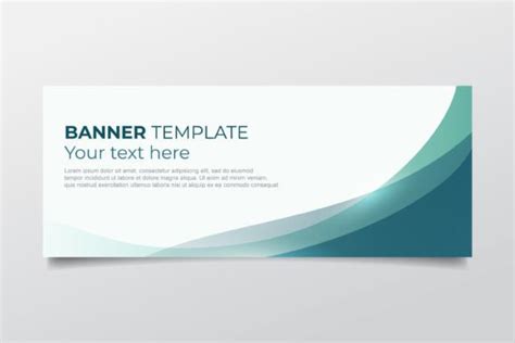 Modern Web Banner with Text Template Graphic by CLton Studio Graphic · Creative Fabrica