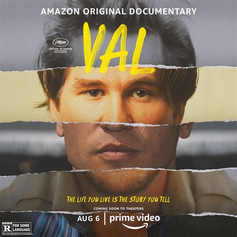 Official Poster for the documentary 'Val' - follows the life and career of actor Val Kilmer ...