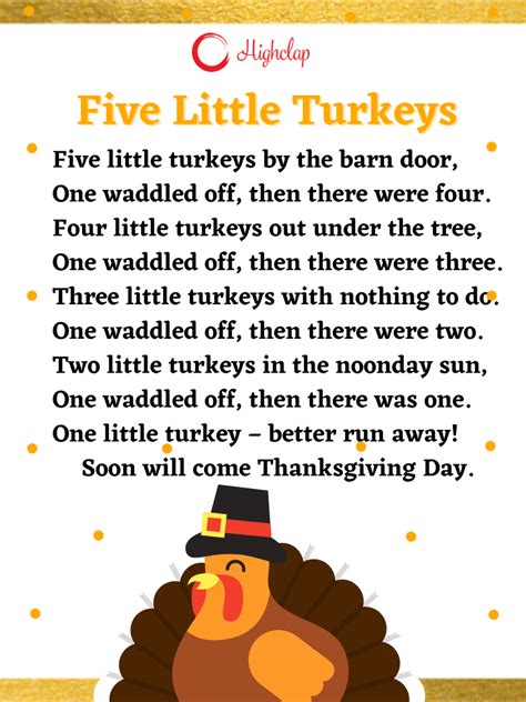 15 Best Thanksgiving Songs For Kids, With Lyrics | HighClap