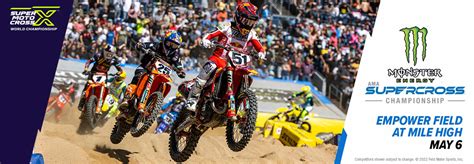 2023 MONSTER ENERGY AMA SUPERCROSS RETURNS TO EMPOWER FIELD AT MILE ...