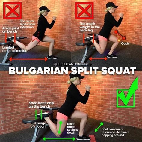 Bulgarian split squat (With images) | Squat workout