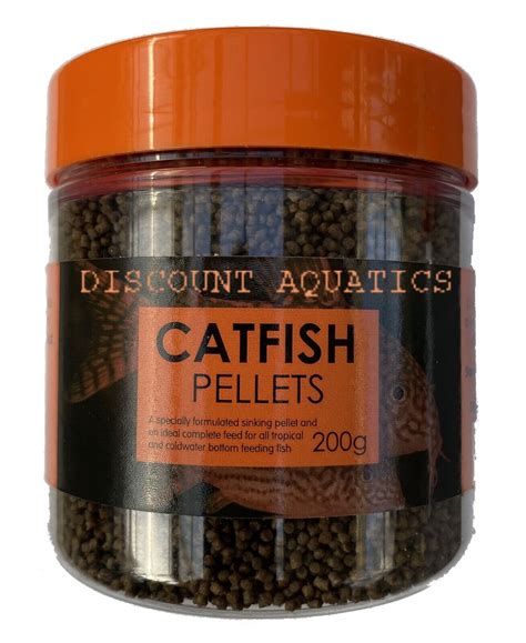 CATFISH SINKING PELLETS 100g 200g 350g 850g FOOD TROPICAL COLDWATER ...