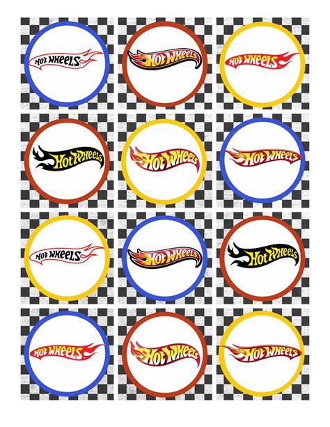 hot wheels cake topper printable - Abram Tapp