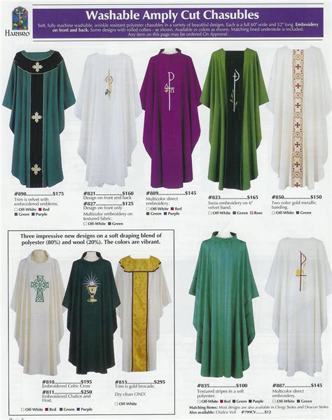 Vestments from Harbro