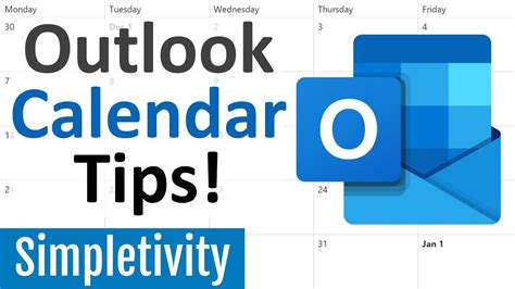 7 Outlook Calendar Tips Every User Should Know! - YouTube