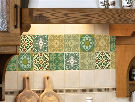 Tile decals SET OF 15 tile stickers for kitchen tiles | Etsy