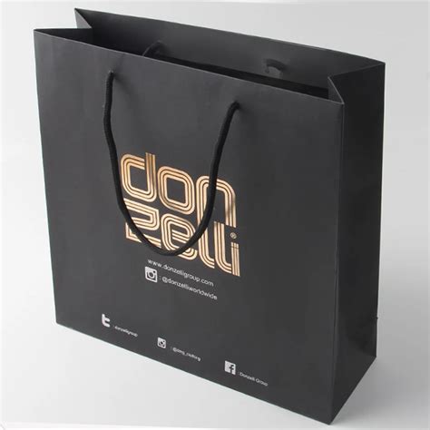 Wholesale 500pcs/lot Custom printed bags with own logo,Printed logo paper bags for gift packages ...