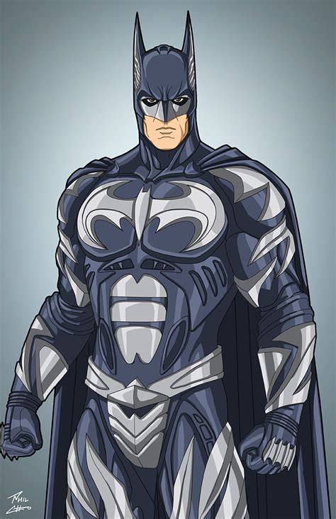 Batman (George Clooney) Ice Armor Suit by phil-cho on DeviantArt