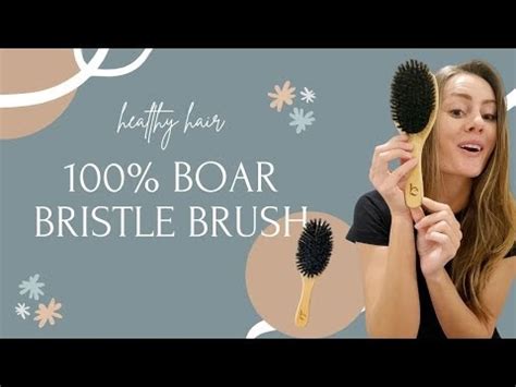 Boar Bristle Hair Brush Benefits - Valentehair.com