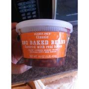 Trader Joe's Baked Beans - BBQ with Real Bacon: Calories, Nutrition Analysis & More | Fooducate