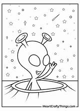 Alien Coloring Pages Updated 2021 sketch template