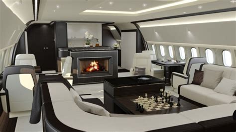 Mind Blowing Private Jet Interior Designs - Top Dreamer