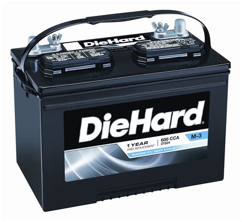 DieHard Marine Deep Cycle/RV Battery- Group Size 27M (Price With Exchange)