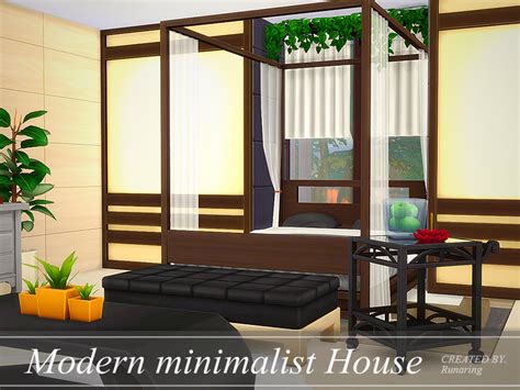 The Sims Resource - Modern minimalist house *No cc*