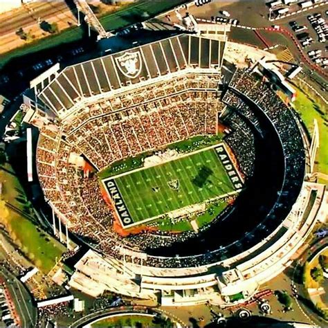 Oakland–Alameda County Coliseum #raiders #O.co Coliseum #Athletics #oakland #california ...