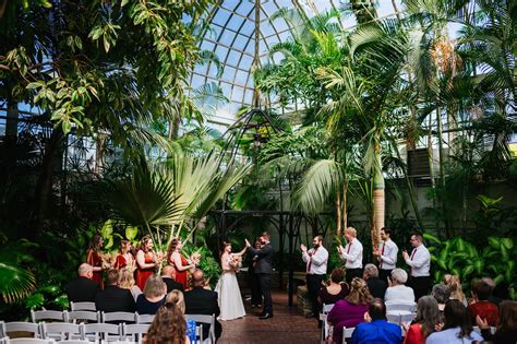 Franklin Park Conservatory Wedding | Lexi & Marcus • The Oberports