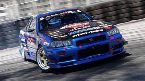 Nissan Skyline R34 Drift Wallpaper