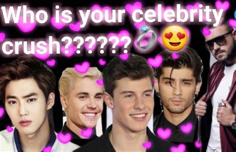 Who is your celebrity crush - Quiz