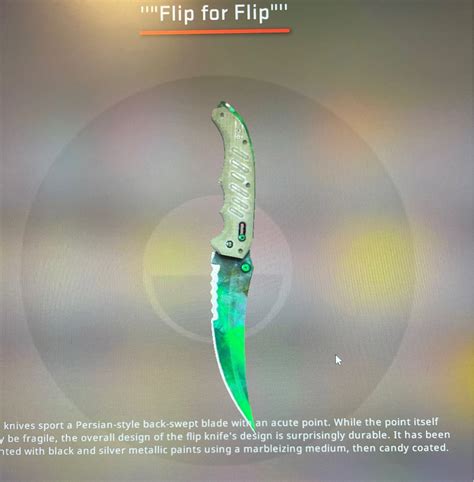 CSGO Flip Knife Gamma Doppler Phase 2 FN, Video Gaming, Gaming Accessories, In-Game Products on ...