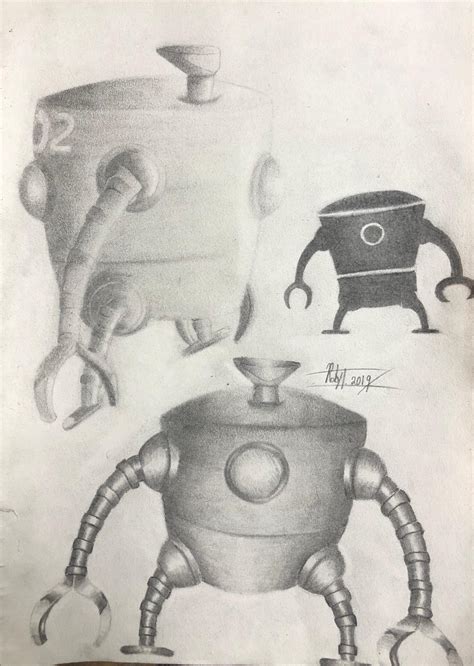 Omnidroid v.X2 Prototype Study Sketches by RobTurp1230 on DeviantArt