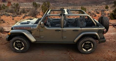 Jeep Introduces Half Doors as a New Option on 2021 Jeep Wrangler JL