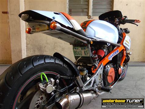 underbone tuner: The Yamaha FJ1200 Street fighter by Trinity Customs Werx