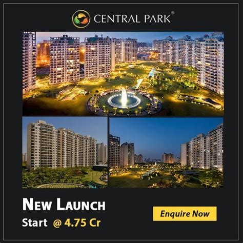 Central Park launching ultra luxury hi-rise apartments in Gurgaon ...