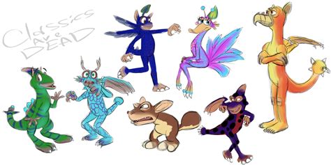 A few of my SPORE creatures by ColossalStinker on DeviantArt