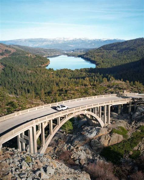 Donner Summit Bridge - Donner Lake Rainbow Bridge In Truckee, CA