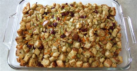 My Cookbook Quest: #45 Baked Apple Turkey Stuffing