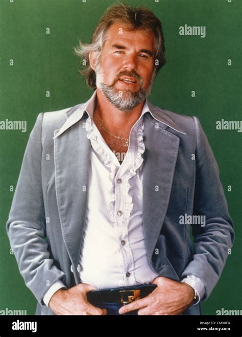 KENNY ROGERS Promotional photo of US Country musician about 1980 Stock Photo - Alamy