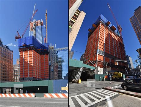 Construction Update: 3 Manhattan West Rising Quickly, Gets Cladding - New York YIMBY