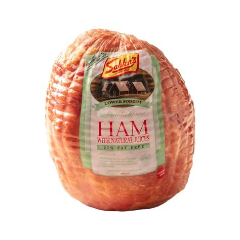 Lower Sodium Ham - Sahlen Packing Co.