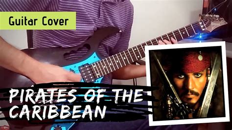 Pirates of the Caribbean Theme - Electric Guitar - YouTube