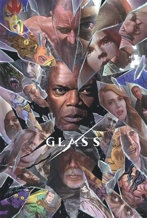 Alex Ross' GLASS poster is Magnificent