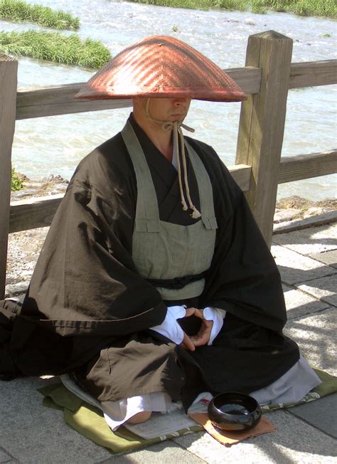 File:Japanese buddhist monk by Arashiyama cut.jpg - Wikimedia Commons