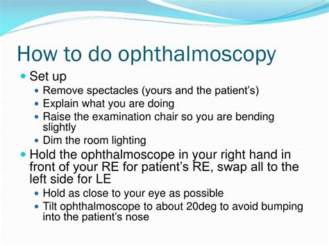 PPT - Direct ophthalmoscopy PowerPoint Presentation, free download - ID:3092065