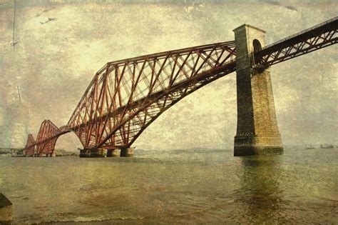 Firth of Forth Bridge Painting by aGeekonaBike Photography | Saatchi Art