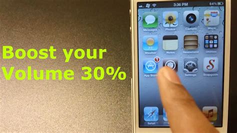 How to Boost Your Volume by 30% for iPhone/iPad/iPod Touch - YouTube