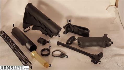 ARMSLIST - For Sale: Basic Black Rifle Parts To Get You Shooting