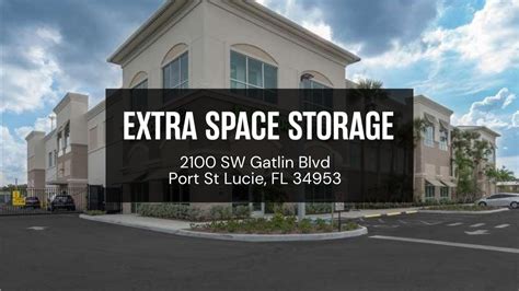 Storage Units in Port St Lucie, FL on SW Gatlin Blvd | Extra Space Storage - YouTube