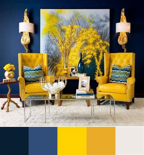 Awasome Yellow And Blue Interior Design Ideas - Architecture Furniture and Home Design